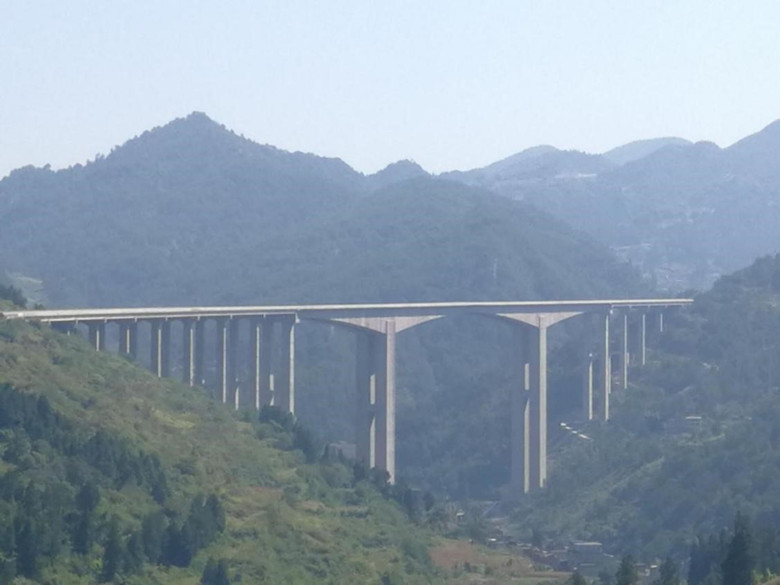 公司成功开展叙古高速公路天堂河特大桥荷载试验